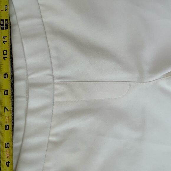 Susan Graver Large Petite Cream Colored Rayon and and Spandex Slacks. - Picture 3 of 5